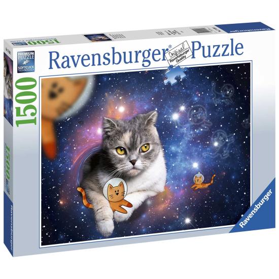 Puzzle Ravensburger Gato en el Espacio de 1500 Piezas Puzzle Ravensburger Gato en el Espacio de 1500 Piezas
