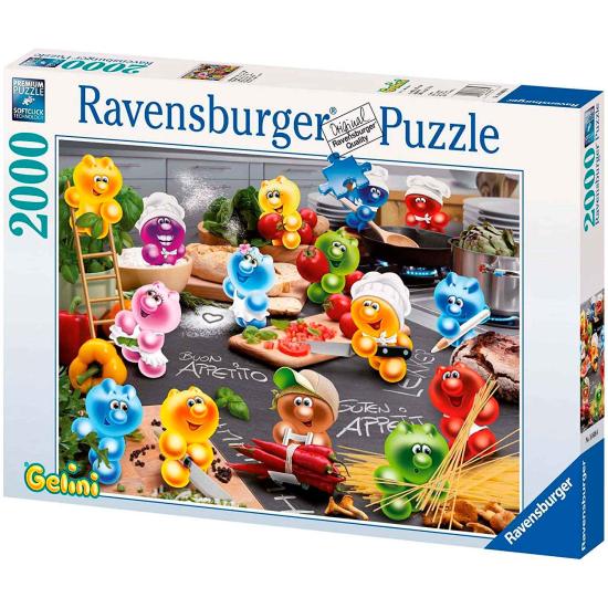 Puzzle Ravensburger Gelini Cocina, Cocinar, Pasión de 2000 Pzs