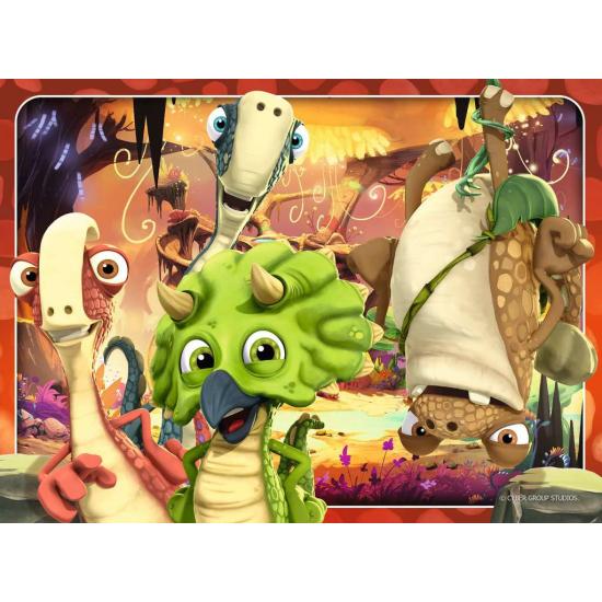 Puzzle Ravensburger Gigantosaurus Progresivo de 12+16+20+24 Pzs