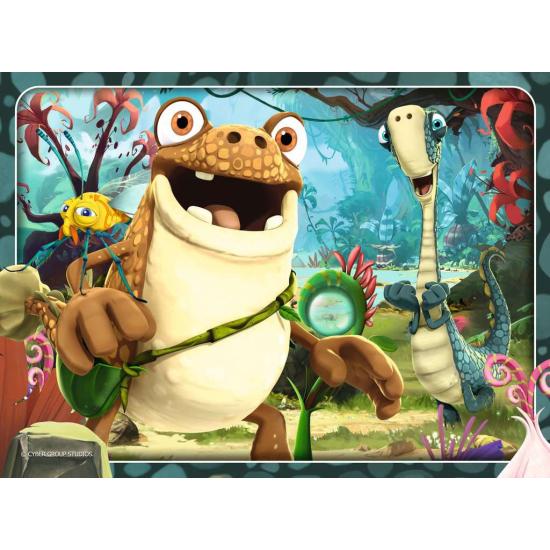 Puzzle Ravensburger Gigantosaurus Progresivo de 12+16+20+24 Pzs