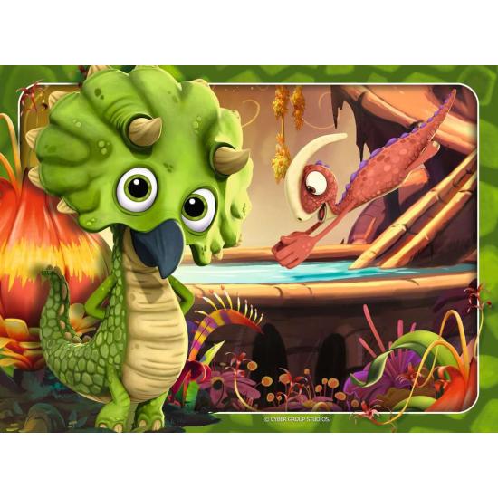 Puzzle Ravensburger Gigantosaurus Progresivo de 12+16+20+24 Pzs