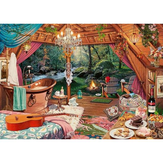 Puzzle Ravensburger Glamping Acogedor XXL 500 Pzs