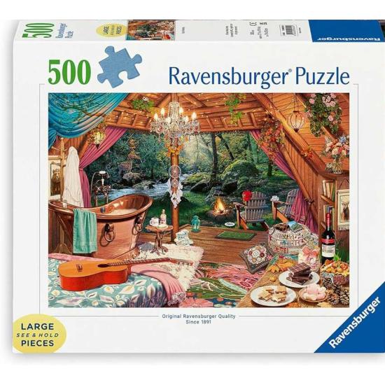 Puzzle Ravensburger Glamping Acogedor XXL 500 Pzs