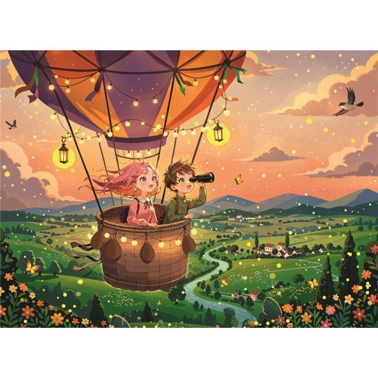 Puzzle Ravensburger Globo Al Atardecer XXL 300 Piezas