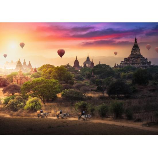 Puzzle Ravensburger Globos Aerostáticos en Myanmar  de 1000 Pie Puzzle Ravensburger Globos Aerostáticos en Myanmar  de 1000 Pie