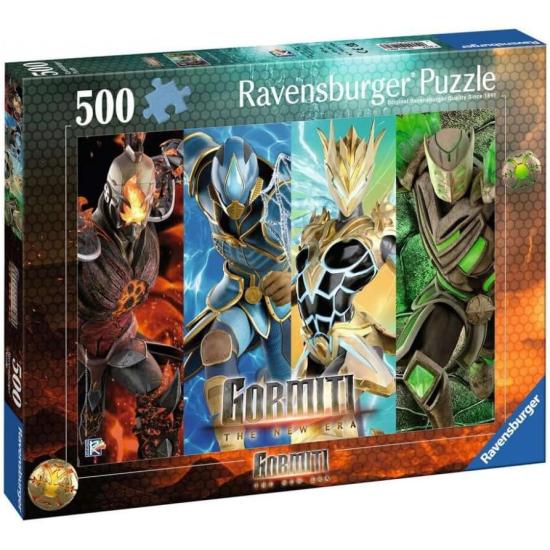 Puzzle Ravensburger Gormiti Nueva Era de 500 Piezas