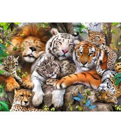 Puzzle Ravensburger Grandes Felinos XXL de 200 Piezas