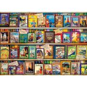 Puzzle Ravensburger Guías De Viajes Vintage de 500 Piezas