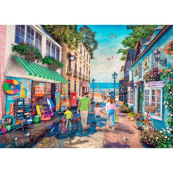 Puzzle Ravensburger Hacia la Playa de 1000 Piezas Puzzle Ravensburger Hacia la Playa de 1000 Piezas