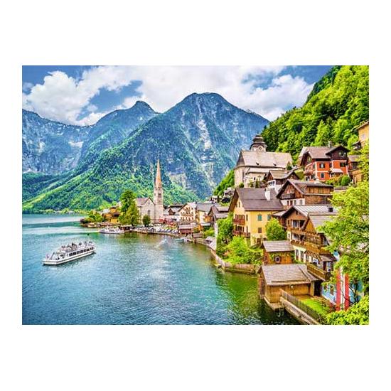 Puzzle Ravensburger Hallstatt, Austria de 500 Piezas XXL Puzzle Ravensburger Hallstatt, Austria de 500 Piezas XXL