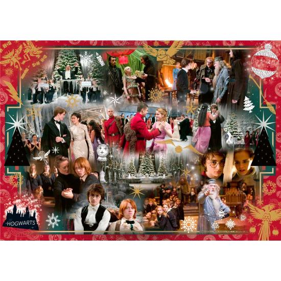 Puzzle Ravensburger Harry Potter Navidades en Hogwarts 1000 Pzs