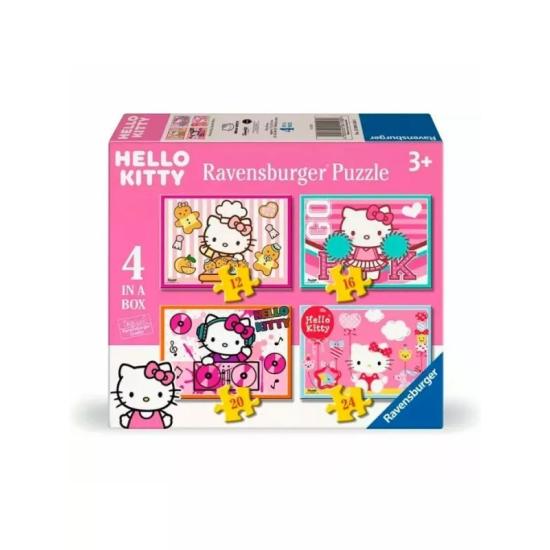 Puzzle Ravensburger Hello Kitty  Progresivo de 12+16+20+24 Pzs Puzzle Ravensburger Hello Kitty  Progresivo de 12+16+20+24 Pzs