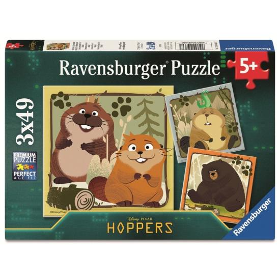 Puzzle Ravensburger Hoppers de 3x49 Piezas