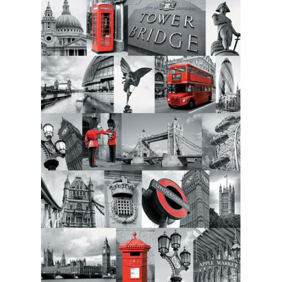 Puzzle Ravensburger Instantáneas de Londres de 1000 Piezas Puzzle Ravensburger Instantáneas de Londres de 1000 Piezas