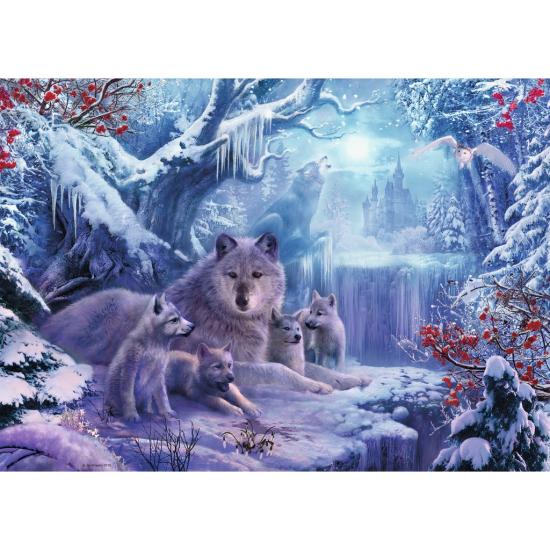 Puzzle Ravensburger Invierno de Lobos 1000 Piezas Puzzle Ravensburger Invierno de Lobos 1000 Piezas
