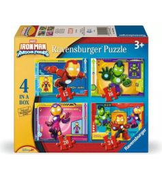 Puzzle Ravensburger Iron Man Awesome Friends de 12+16+20+24 Pzs