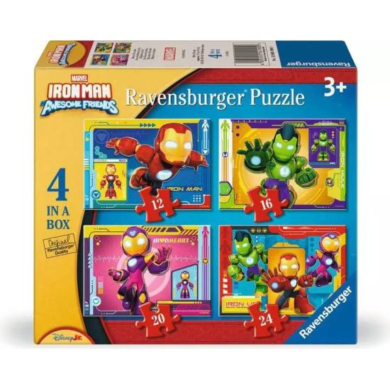 Puzzle Ravensburger Iron Man Awesome Friends de 12+16+20+24 Pzs