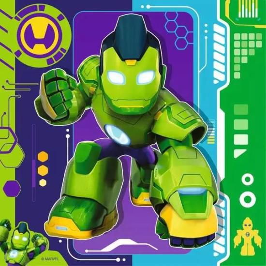 Puzzle Ravensburger Iron Man Awesome Friends de 3x49 Piezas