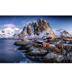 Puzzle Ravensburger Islas Lofoten, Noruega de 3000 Piezas