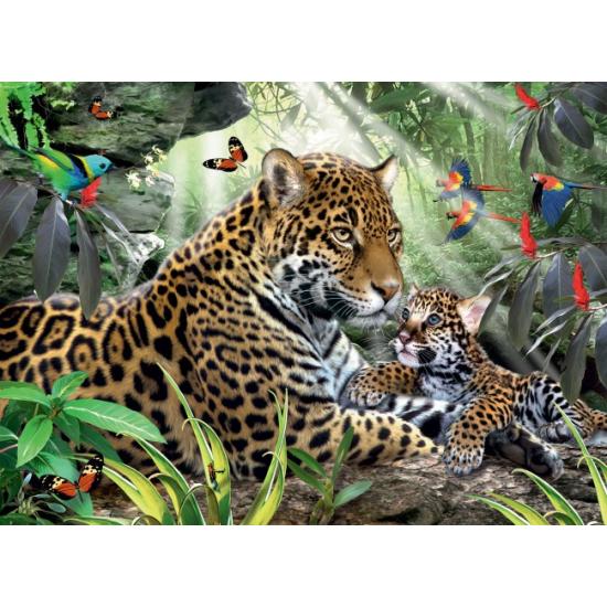 Puzzle Ravensburger Jaguares de 500 Piezas