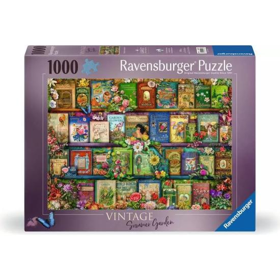 Puzzle Ravensburger Jardín De Verano Vintage de 1000 Piezas
