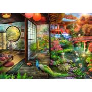 Puzzle Ravensburger Jardín Japonés de 1000 Piezas