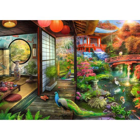 Puzzle Ravensburger Jardín Japonés de 1000 Piezas Puzzle Ravensburger Jardín Japonés de 1000 Piezas