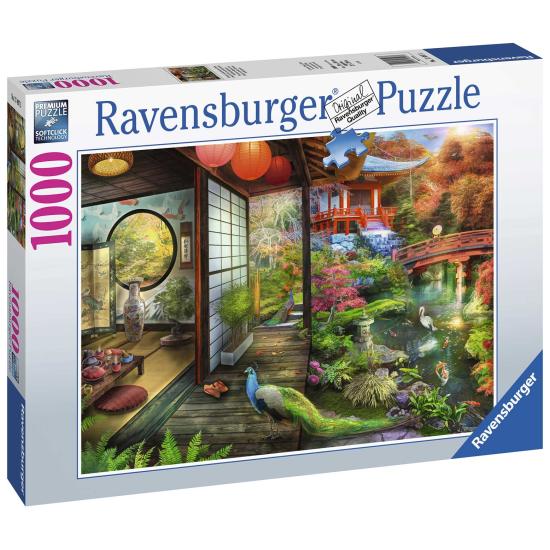 Puzzle Ravensburger Jardín Japonés de 1000 Piezas Puzzle Ravensburger Jardín Japonés de 1000 Piezas