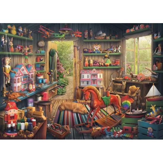 Puzzle Ravensburger Juguetes Nostálgicos de 1000 Piezas