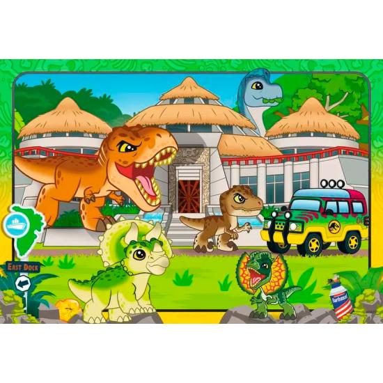 Puzzle Ravensburger Jurassic World Explorers de 2x24 Piezas