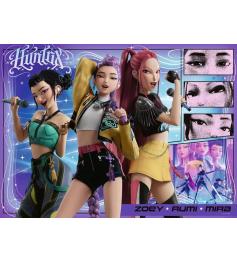 Puzzle Ravensburger KPop Demon Hunters XXL de 100 Piezas