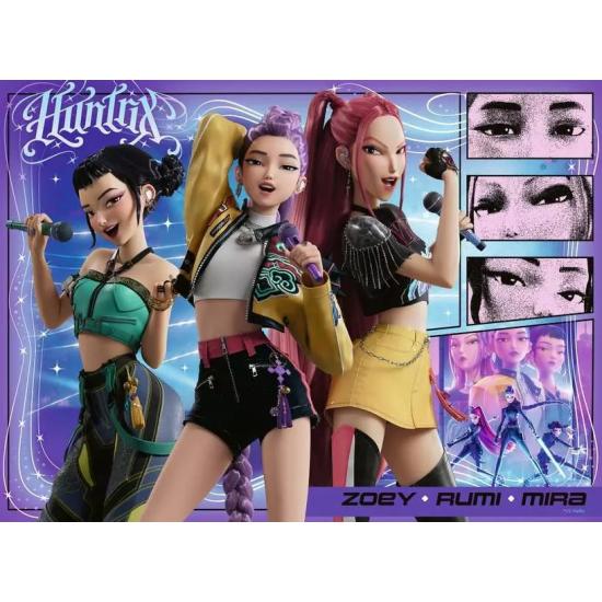 Puzzle Ravensburger KPop Demon Hunters XXL de 100 Piezas