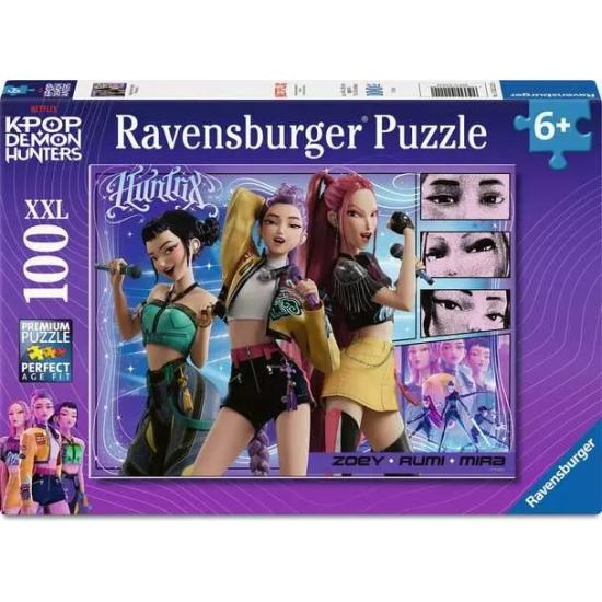 Puzzle Ravensburger KPop Demon Hunters XXL de 100 Piezas