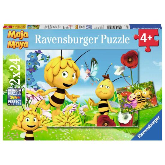 Puzzle Ravensburger La Abeja Maya de 2 x 24 Piezas