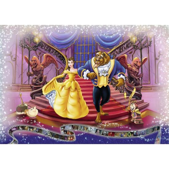 PUZZLE 1000 PIEZAS BELLA Y BESTIA PRINCESAS DISNEY DE CLEMENTONI - JUGUETES  PANRE