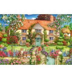Puzzle Ravensburger La Casa de Campo de Rose de 1000 Piezas