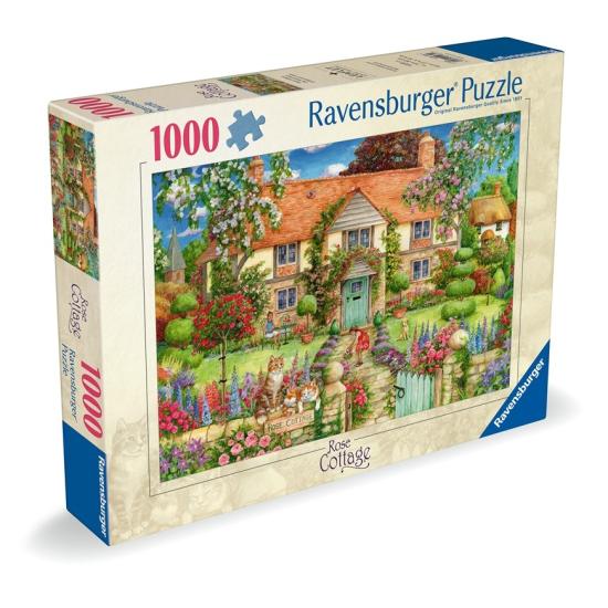 Puzzle Ravensburger La Casa de Campo de Rose de 1000 Piezas