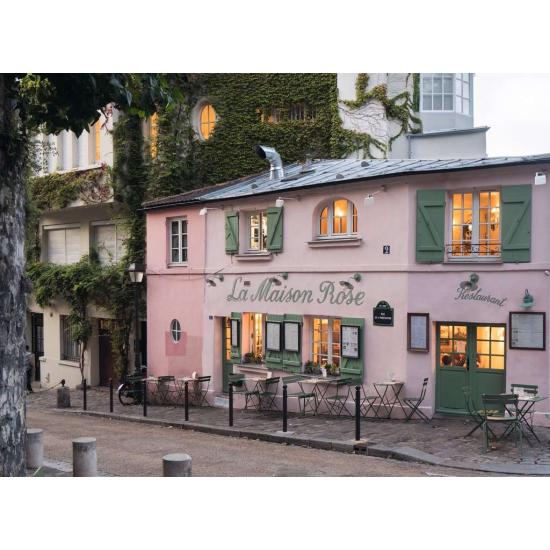 Puzzle Ravensburger La Casa Rosa de París de 200 Piezas Puzzle Ravensburger La Casa Rosa de París de 200 Piezas