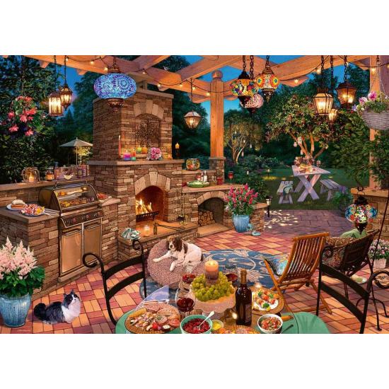 Puzzle Ravensburger La Cocina Del Jardín de 1000 Piezas