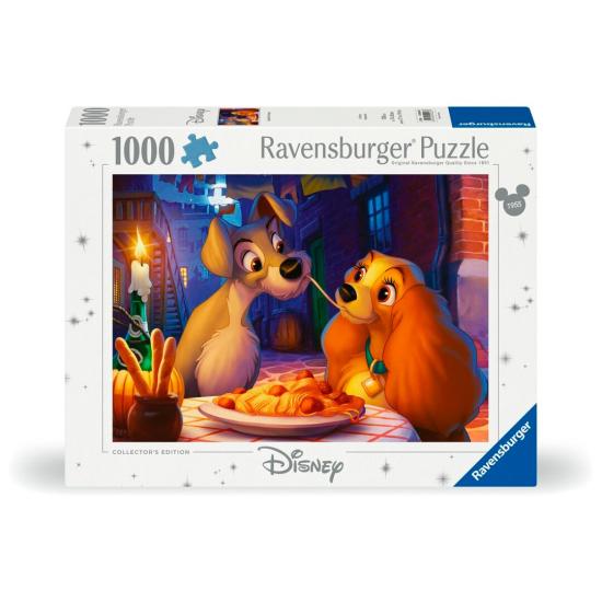 Puzzle Ravensburger La Dama y el Vagabundo 1000 Piezas