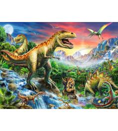 Puzzle Ravensburger La Era de los Dinosaurios XXL de 100 Piezas