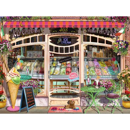 Puzzle Ravensburger La Heladería de 1500 Piezas Puzzle Ravensburger La Heladería de 1500 Piezas