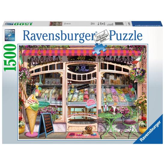 Puzzle Ravensburger La Heladería de 1500 Piezas Puzzle Ravensburger La Heladería de 1500 Piezas