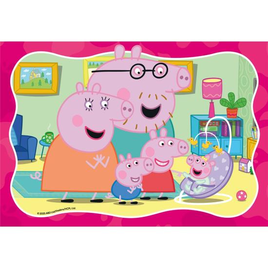 Puzzle Ravensburger La Hermana de Peppa Pig de 2x24 Piezas