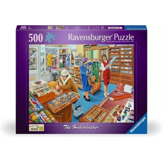 Puzzle Ravensburger La Mercería de 500 Piezas