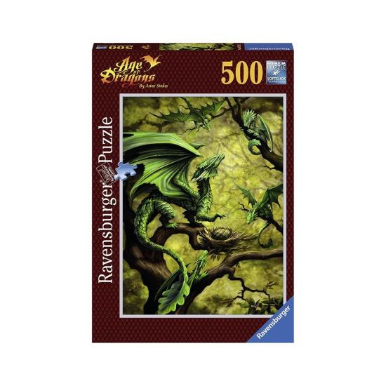 Puzzle Ravensburger La Selva de los Dragones de 500 Piezas Puzzle Ravensburger La Selva de los Dragones de 500 Piezas