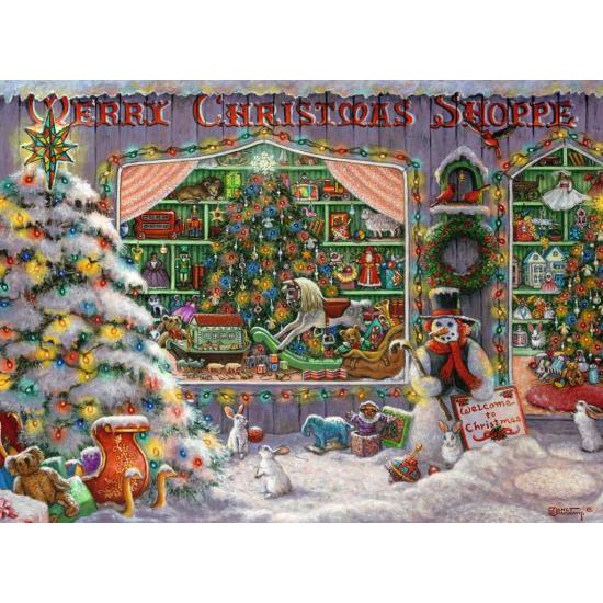 Puzzle Ravensburger La Tienda de Navidad de 500 Piezas Puzzle Ravensburger La Tienda de Navidad de 500 Piezas