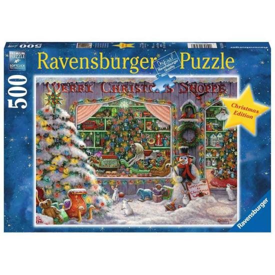 Puzzle Ravensburger La Tienda de Navidad de 500 Piezas Puzzle Ravensburger La Tienda de Navidad de 500 Piezas
