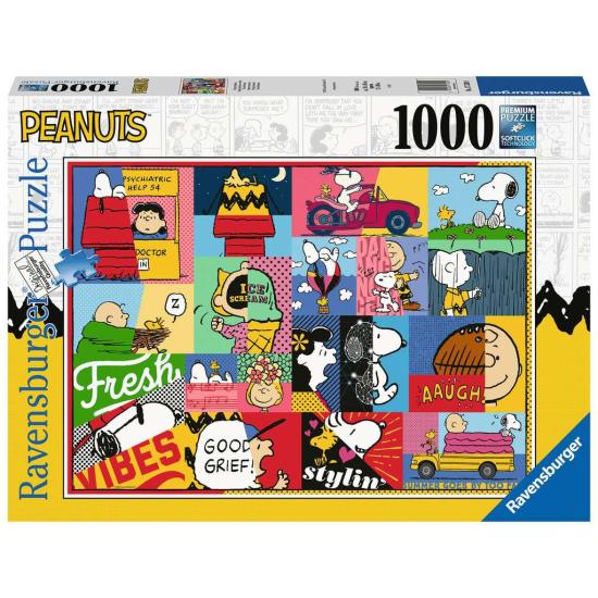 Puzzle Ravensburger La Vida de Peanuts 1000 Piezas