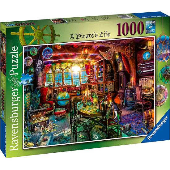 Puzzle Ravensburger La Vida de Pirata 1000 Piezas